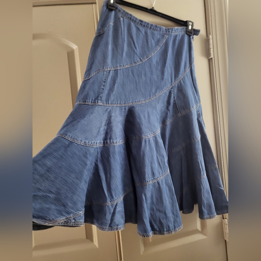 Ralf Lauren LAUREN JEANS CO 100% cotton Skirt - EUC